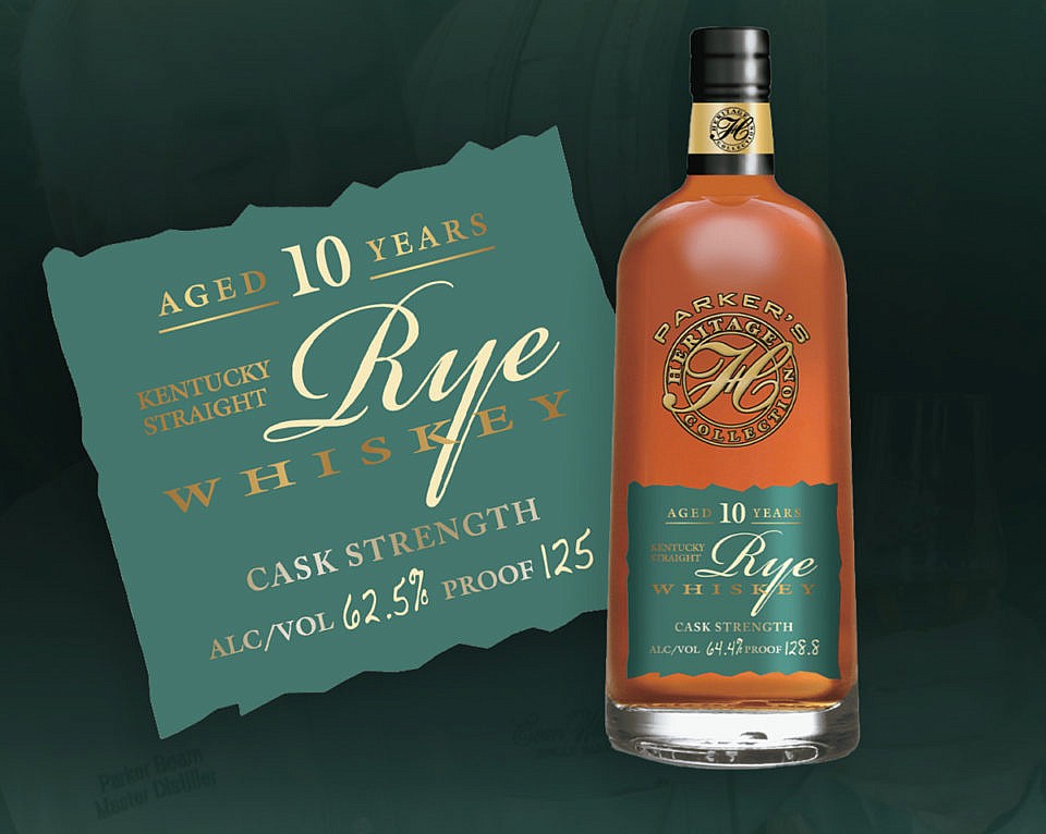 Parker's Heritage Collection 17th Edition 10 Year Cask Strength Rye