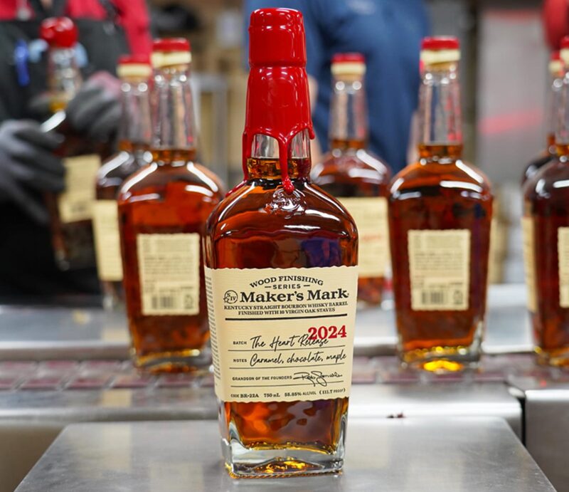 Maker's Mark Wood Finishing Series The Heart Release 2024